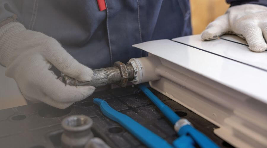 Gas Line Leak Repair in Keswick, IA